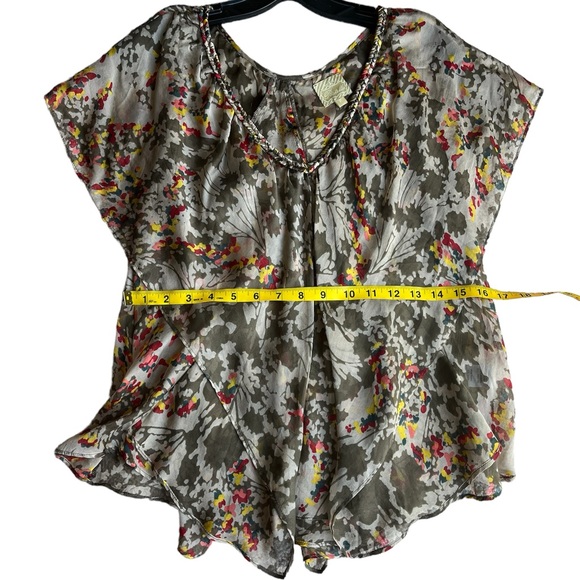 Anthropologie Silk Blouse - Picture 7 of 7
